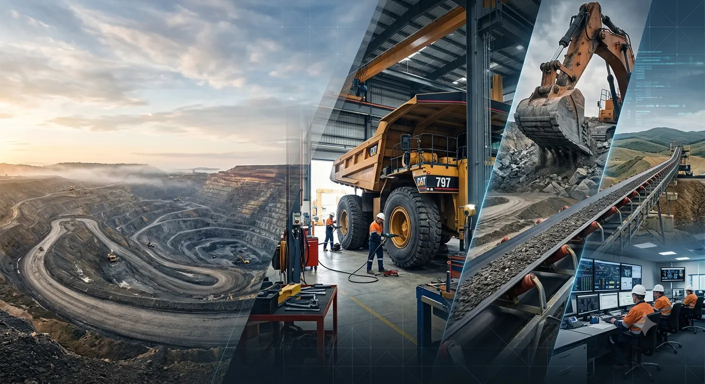 Area operasi tambang PT Goldrock Mining